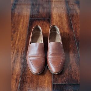 Madewell Francis Loafer Women's 8 Brown Leather H2419 Classic Style